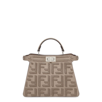 ピーカブー ISeeU プチ レザー グレー | Fendi
