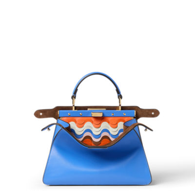 Peekaboo ISeeU Small - Blue | FENDI PL display picture 1