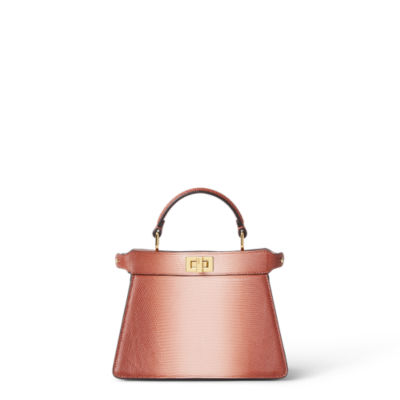ハンドバッグ PEEKABOO ISEEU SMALL HANDBAG Peekaboo ISeeU Small Leather Beige | Fendi