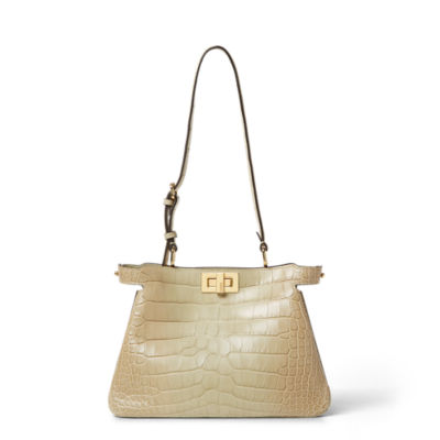 FENDI ピーカブースモール　限定色グリーン フェンディ「ピーカブー ソフト スモール」バッグ、“抹茶”や