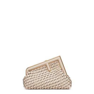 フェンディ ファースト スモール - ベージュ レザーブレード バッグ