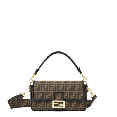 Baguette - Jacquard FF fabric bag | Fendi