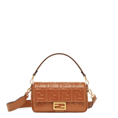 Bolsa Fendi Baguette Brown / White - Felix Imports