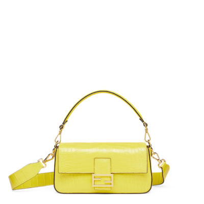 fendi yellow crossbody bag