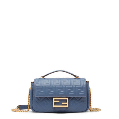 Fendi Baguette Pouch in Blue