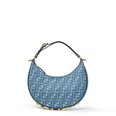 ショルダーバッグ・ポシェット FENDI SMALL FENDIGRAPHY HOBO BAG Fendigraphy Small Fabric Brown | Fendi