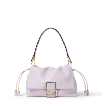 Mamma Baguette ミディアム レザー パープル | Fendi