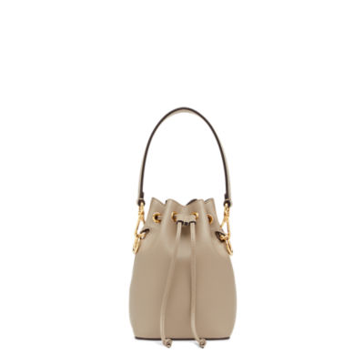 Mon trésor leather handbag Fendi Beige in Leather - 35651866