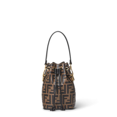 Fendi Canvas Mon Tresor Small Bucket Bag (SHF-20756) – LuxeDH