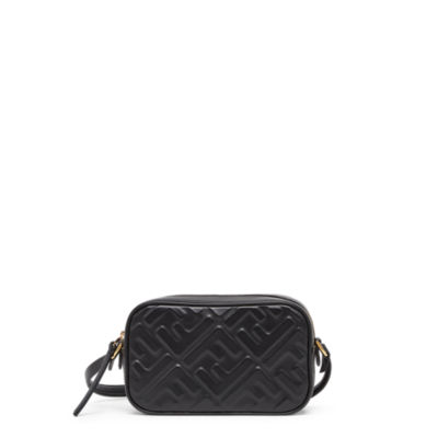 Camera Case - Black leather mini bag | Fendi