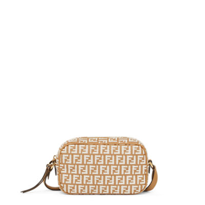 Fendi Ff Camera Bag in Brown