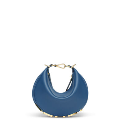 Fendigraphy Mini Leather Blue | Fendi