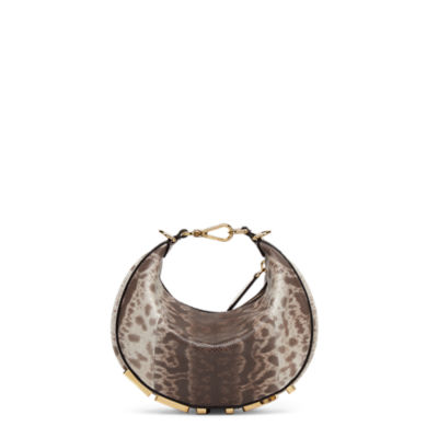 Fendigraphy Mini - Natural karung leather mini bag | Fendi