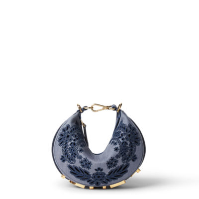 ■FENDI■ Mini Fendigraphy Tote Bag Blue 8BS081AUPXF1SNB 8BS MUSINSA | FENDI Mini Fendigraphy Tote Bag - Blue