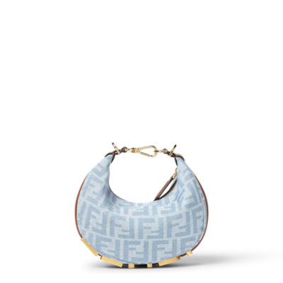 Fendigraphy Mini - Light blue | FENDI US