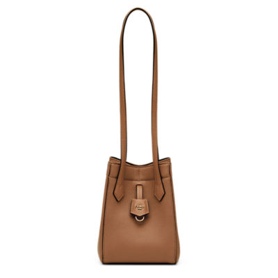 Fendi Origami Mini - Brown leather mini bag that can be transformed 