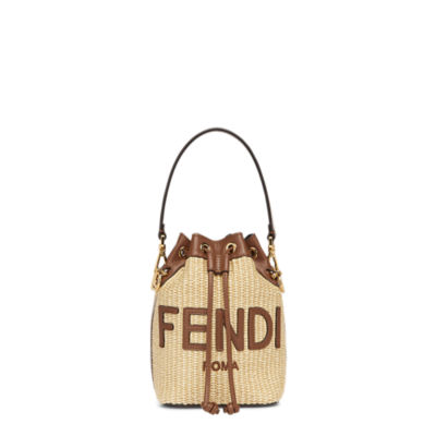 人気アイテム ☆FENDI☆ MON TRESOR Mini Bucket 2wayバッグ♪ Mon Tresor Leather Light blue | Fendi