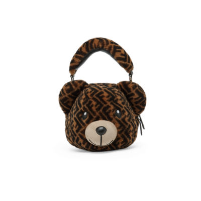 Fendi seated teddy bear