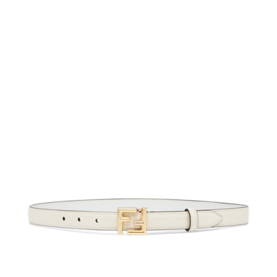 Fendi belt 2025 all white