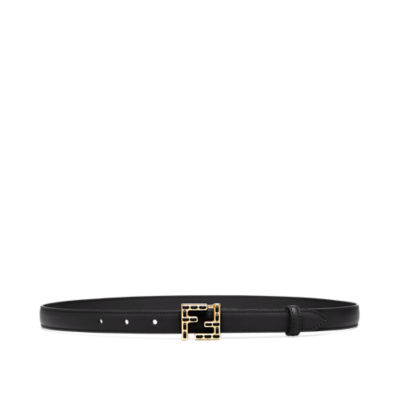 Fendi black belt hotsell