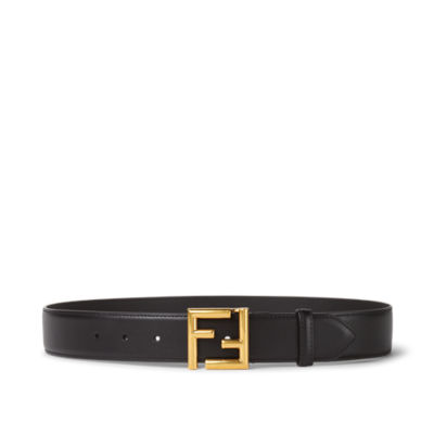 Black and on sale silver fendi belt