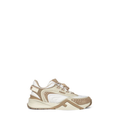 スニーカー FENDI Women Sneakers 8E8035 AJZHF1HGQ Beige Fendi Flow Leather Beige | Fendi