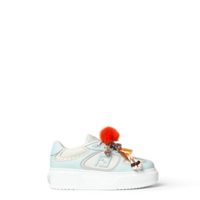 フェンディ マッチ レザー ライトブルー | Fendi