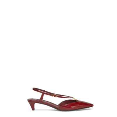 Fendi patent leather shoes - hotsell Red (7.5)