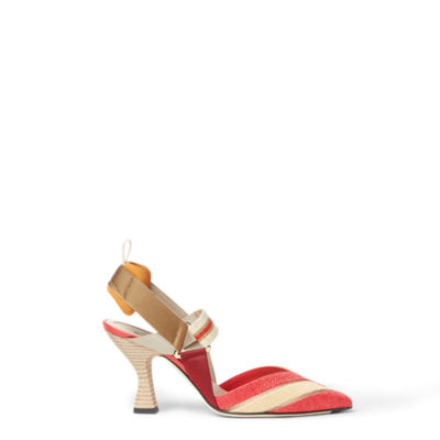【FENDI】春夏にぴったりのパンプス ミュール Colibrì - Red | FENDI US