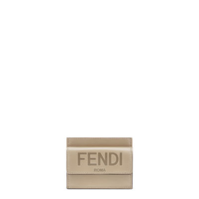 入園入学祝い FENDI FENDI ROMA - ブラウンレザー カードケース