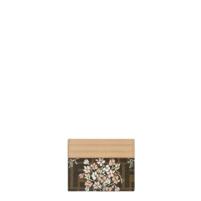 FENDI フラワーブーケ FFファブリック カードホルダー 8M0445AURFF174H_01
