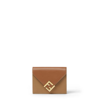 FENDI 二つ折り財布 ブラウン/ブラック 　　　　Ffダイヤモンド 8M0480ALV4F1URW_01