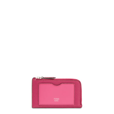 Fendi card holder pink store