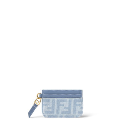 Tube Card Case - Light blue | FENDI US