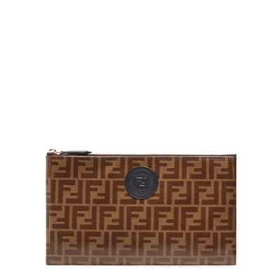 Fendi Diagonal Flat Pouch