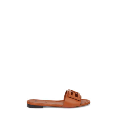 Fendi cheap slides logo