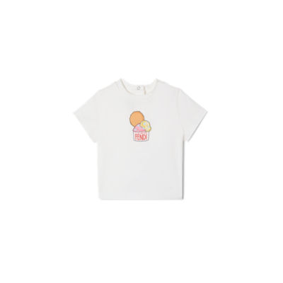 Baby T-shirt - White | FENDI US