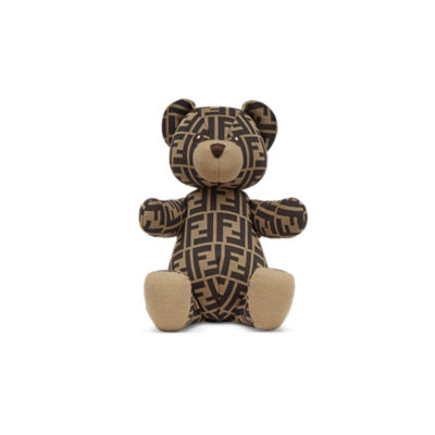 Jersey Fendi Bear With Logo Brown Fendi