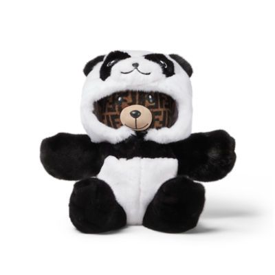 Medium Panda teddy bear - Multicolor | FENDI US