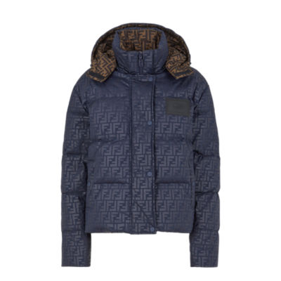 Fendi multicolor cheap padded down jacket