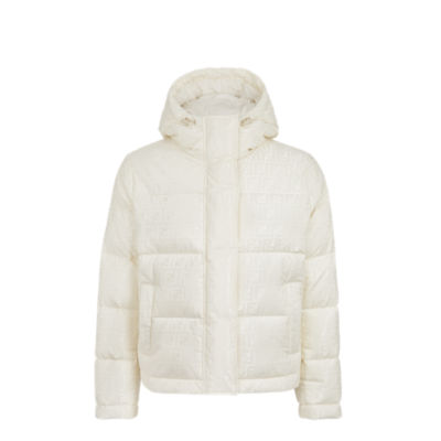 Down jacket - White tech fabric down jacket