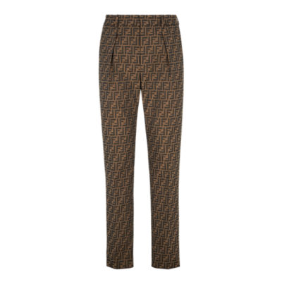 FF-Karligraphy tailored trousers, FENDI