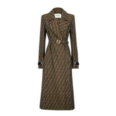 Fendi trench cheap coat womens