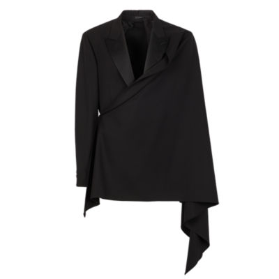 Jacket - Black wool blazer | Fendi