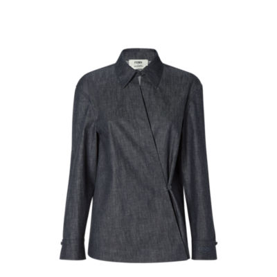 Shirt Denim Blue | Fendi
