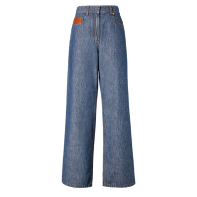 Long Jeans - Blue | FENDI US