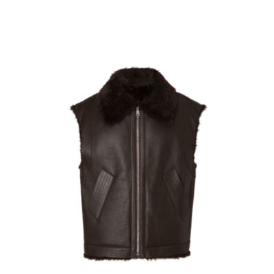 ジレ ファー ブラウン | Fendi