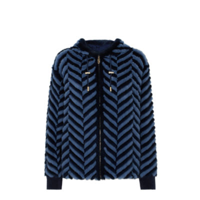 Jacket - Blue mink jacket | Fendi