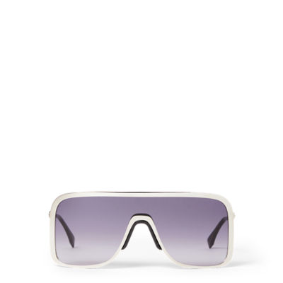 Fendi Eclipse Palladium-coloured metal sunglasses 4