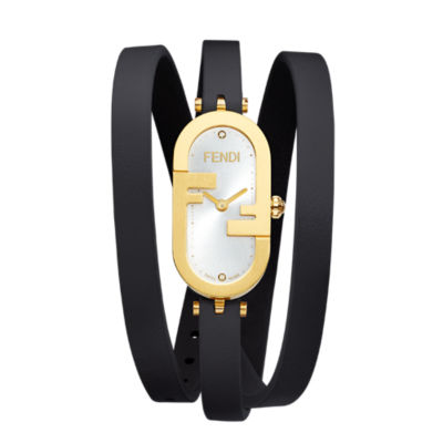 Shop Fendi O'Lock Stainless Steel Bracelet Watch/42MM